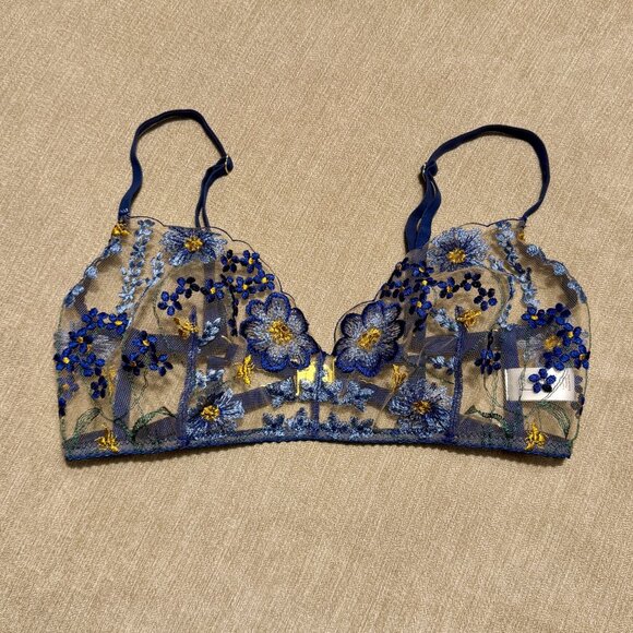Posie Lingerie Hydrangea Bralette, Size L-XL - Picture 11 of 11